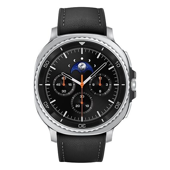 Galaxy Watch8 Classic | 46 мм | Black | Hybrid/Black | S/M/L, Размер: 46 мм, Цвет: Black, Тип ремешка: Hybrid, Цвет ремешка: Black, Размер ремешка: S/M/L, Подключение часов: Bluetooth / Wi-Fi, изображение 2
